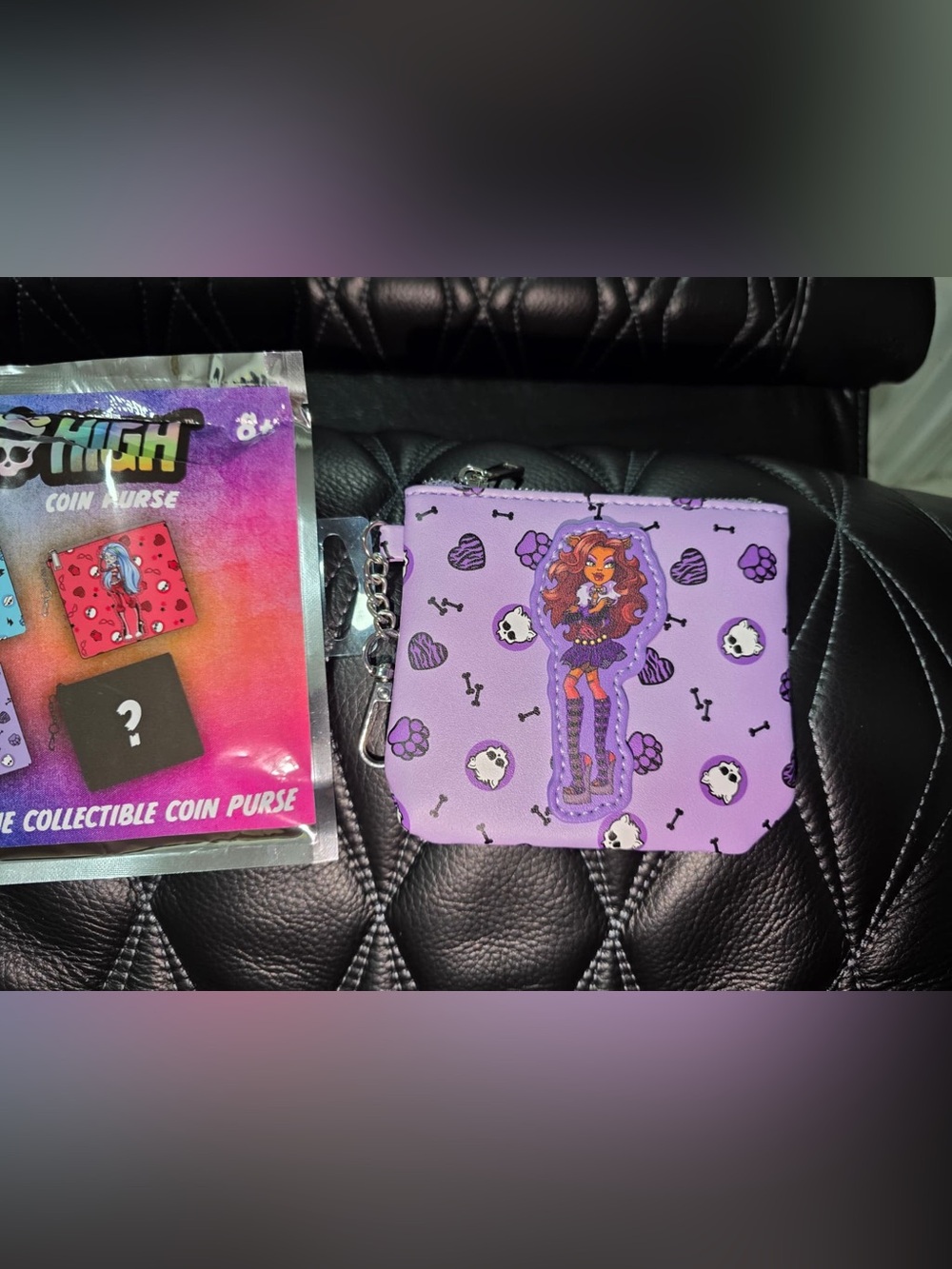 Monster High Clawdeen Zipper Wallet